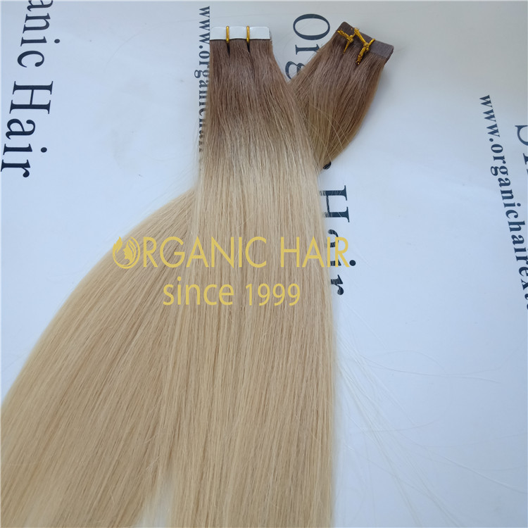 Wholesale Piano color tape in hair extension with best quality and best pride A79